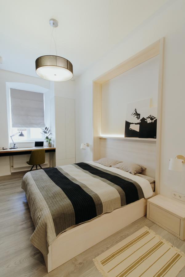 Apartment on Lesi Ukrainky Lviv Bagian luar foto