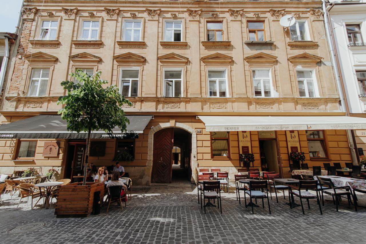 Apartment on Lesi Ukrainky Lviv Bagian luar foto